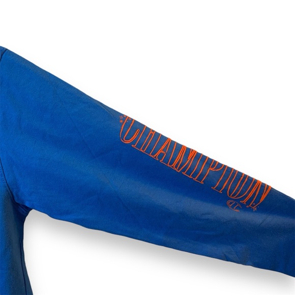 Champion women’s blue jay middle weight t shirt hoodie small - Picture 2 of 6